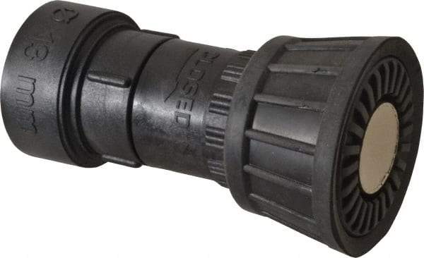 Value Collection - 1-1/2" Hose Diam NST Constant Flow Hose Nozzle - 95 Max GPM, Polyurethane, 100 psi - Americas Industrial Supply