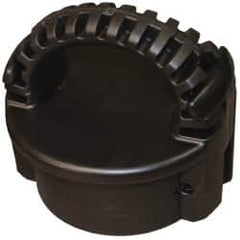 Made in USA - 4" Thread Hydrant Safety Bump Cap - Polyurethane - Americas Industrial Supply