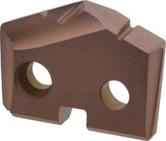 Allied Machine and Engineering - 23/32" Diam x 5/32" Thick, Seat Code 1, 132° Included Angle Spade Drill Insert - AM200 Coated, Cobalt, Grade Super Cobalt, Series GEN2 T-A - Americas Industrial Supply