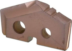 Allied Machine and Engineering - 15/16" Diam x 5/32" Thick, Seat Code 1, 132° Included Angle Spade Drill Insert - AM200 Coated, Cobalt, Grade Super Cobalt, Series GEN2 T-A - Americas Industrial Supply
