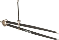 SPI - 12 Inch Leg, Spring Joint, Steel, Powder Coated, Divider - 12 Inch Max Measurement, with Quick Nut Adjustment - Americas Industrial Supply