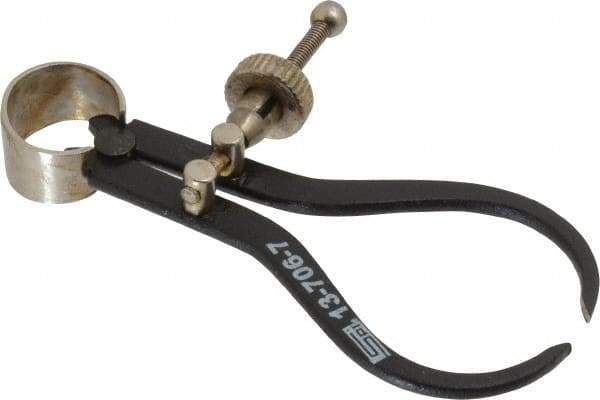 SPI - 3 Inch Leg, Spring Joint, Steel, Powder Coated, Outside Caliper - 3 Inch Max Measurement, with Quick Nut Adjustment - Americas Industrial Supply