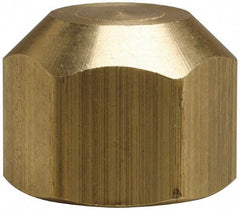 Cerro - 3/4" Tube OD, 45° Brass Flared Tube Cap - Flare Ends - Americas Industrial Supply
