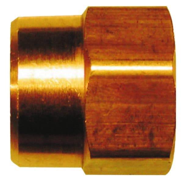 Cerro - 3/4 FGHT & 3/4 FPT Garden Hose Fitting - Brass, Female Hose to Female Pipe Connector - Americas Industrial Supply