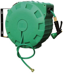 Value Collection - 80' Spring Retractable Hose Reel - 140 psi, Hose Included - Americas Industrial Supply