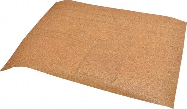 3M - 80 Grit, Garnet Sanding Sheet - 11" Long x 9" Wide, Medium Grade, A Weighted Paper Backing - Americas Industrial Supply