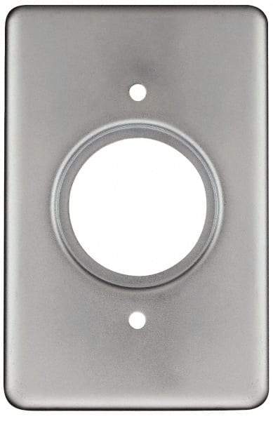 Thomas & Betts - Electrical Outlet Box Steel Device Cover - Includes Gasket - Americas Industrial Supply