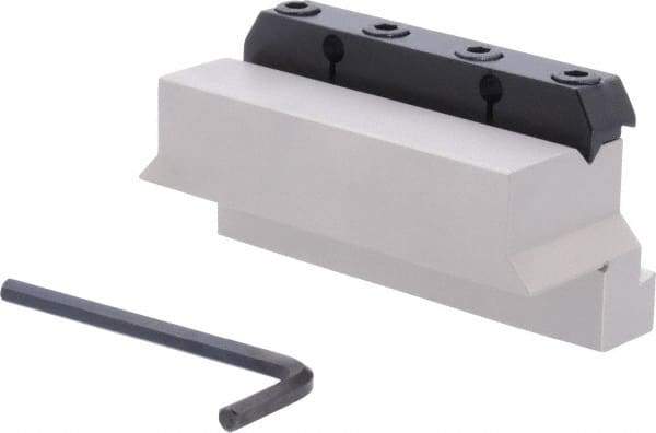 Iscar - Tool Block Style TGTBU, 1.38" Blade Height, 4.331" OAL, 2.2"& OAH, Indexable Cutoff Blade Tool Block - 1" Shank Height, 1.024" Shank Width, Series Tang-GripIQ - Americas Industrial Supply