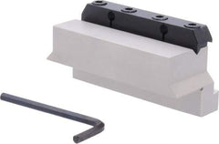 Iscar - Tool Block Style TGTBU, 1.38" Blade Height, 4.331" OAL, 2.2"& OAH, Indexable Cutoff Blade Tool Block - 1" Shank Height, 1.024" Shank Width, Series Tang-GripIQ - Americas Industrial Supply