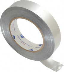 Intertape - 1" x 60 Yds Silver Foil Tape - 6.1 mil, Acrylic Adhesive, Aluminum Foil Backing, 29 Lb/ln Tensile Strength, -29.2°F to 203°F, Series ALF300 - Americas Industrial Supply