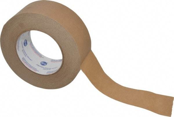 Intertape - 2" x 60 Yd Natural (Color) Rubber Adhesive Packaging Tape - Paper Backing, 7.2 mil Thick, 45 Lb Tensile Strength, Series 530 - Americas Industrial Supply