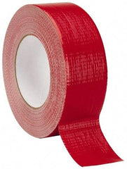 Intertape - 2" x 55m Red Duct Tape - 9 mil, Rubber Adhesive, Polyethylene Cloth Backing, 18 Lb/ln Tensile Strength, 32°F to 160°F, Series AC20 - Americas Industrial Supply