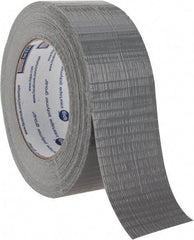 Intertape - 2" x 55 Yds Silver Duct Tape - 7 mil, Rubber Adhesive, Polyethylene Film Backing, 17 Lb/ln Tensile Strength, Series AC10 - Americas Industrial Supply