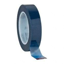 Intertape - 1" Wide x 72 Yd Long Blue Polyester Film Masking Tape - Series 6120, 3.2 mil Thick, 25 In/Lb Tensile Strength - Americas Industrial Supply