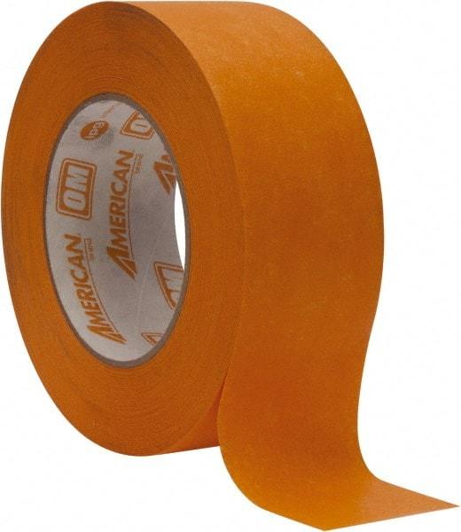 Intertape - 2" Wide x 60 Yd Long Orange Paper Masking Tape - Series Orange Mask, 7.3 mil Thick, 23 In/Lb Tensile Strength - Americas Industrial Supply