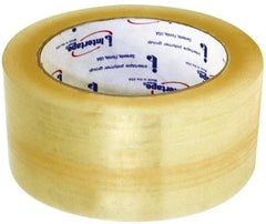 Intertape - 2" x 1640 Yd Clear Rubber Adhesive Sealing Tape - Polypropylene Film Backing, 1.85 mil Thick, 27 Lb Tensile Strength, Series 7100 - Americas Industrial Supply