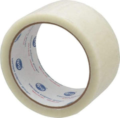 Intertape - 2" x 55 Yd Clear Rubber Adhesive Sealing Tape - Polypropylene Film Backing, 1.85 mil Thick, 27 Lb Tensile Strength, Series 7100 - Americas Industrial Supply