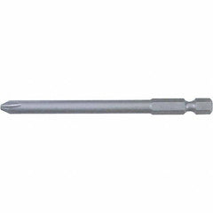 Wiha - #3 Power Bit - 1/4" Drive, 2-3/4" OAL - Americas Industrial Supply