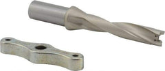 Iscar - 0.827 to 0.862" Diam, 5xD, 4.13" Max Depth, 1" Shank Diam, Replaceable Tip Drill - 21 Seat Size, DCM Toolholder, Series ChamDrill - Americas Industrial Supply