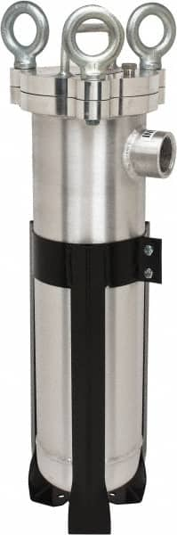 Pentair - 1-1/4 Inch, Aluminum, Bag Filter Housing - FNPT End Connection, 40 GPM Max Flow - Americas Industrial Supply