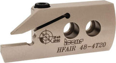 Iscar - 4mm Groove Width, 20mm Max Depth of Cut, Right Hand Cut, HFAI Indexable Grooving Blade - HFPR/L Insert Style, Series Heliface - Americas Industrial Supply