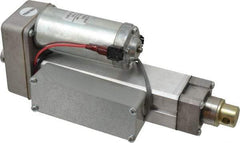 Duff-Norton - 4" Stroke Len, 25% Duty Cycle, 12 Volt, Linear Electromechanical Actuator with Limit Switch - DC Input, 0.5" per Second, 100 Lb Capacity - Americas Industrial Supply