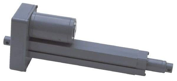 Duff-Norton - 8" Stroke Len, 25% Duty Cycle, 12 Volt, Linear Electromechanical Actuator with Limit Switch - DC Input, 0.37" per Second, 250 Lb Capacity - Americas Industrial Supply