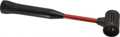 Proto - 1 Lb Head 1-1/2" Face Soft Face Hammer without Faces - 12-1/2" OAL, Fiberglass Handle - Americas Industrial Supply