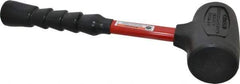 Proto - 48 oz Head 2-7/16" Face Diam Urethane Dead Blow Hammer - 14" OAL, Fiberglass Handle - Americas Industrial Supply