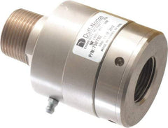 Duff-Norton - 1 NPT Right Hand Rotor Thread, 99" Body Length, Single Ball Bearing, High Pressure, Rotary Union - 80 Max RPM, 3,600 Max psi - Americas Industrial Supply