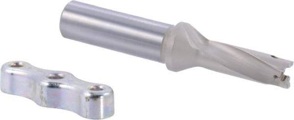Iscar - 0.472 to 0.488" Diam, 3xD, 1.41" Max Depth, 5/8" Shank Diam, 3.95" OAL, Replaceable Tip Drill - IDI-SG, IDI-SK Insert, DCM Toolholder, Series ChamDrill - Americas Industrial Supply