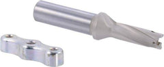 Iscar - 0.472 to 0.488" Diam, 3xD, 1.41" Max Depth, 5/8" Shank Diam, 3.95" OAL, Replaceable Tip Drill - IDI-SG, IDI-SK Insert, DCM Toolholder, Series ChamDrill - Americas Industrial Supply