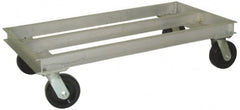 Value Collection - 2,000 Lb Capacity Aluminum Welded Aluminum Dolly - 36" Long x 21" Wide x 11" High, 6" Wheels - Americas Industrial Supply