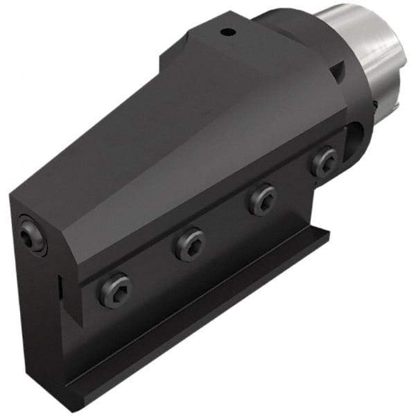 Iscar - 138mm Head Length, Modular Grooving Blade Holder Head - Right Hand Cut, System Size HSK A63WH, Through Coolant, Series ExchangeableHeads - Americas Industrial Supply