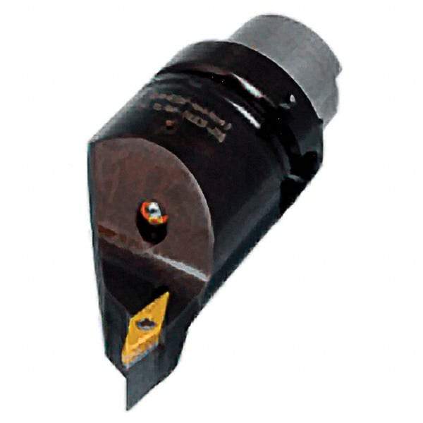 Iscar - Right Hand Cut, Size HSK A63, VBMT & VC.. Insert Compatiblity, Internal or External Modular Turning & Profiling Cutting Unit Head - 25mm Ctr to Cutting Edge, 110mm Head Length, Through Coolant, Series Isoturn - Americas Industrial Supply