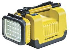 Pelican Products, Inc. - 12 Volt, 24 Watt, Electric, LED Portable Handheld Work Light - 13.78" Cord, 1 Head, 1,500 & 3,000 Lumens, 15-3/4" Long x 7.87" Wide x 9.06" High - Americas Industrial Supply