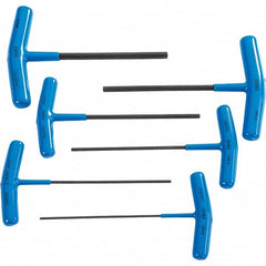 Proto - Hex Key Sets - 6PC 2-6MM T HNDL HEX KEY WRENCH SET - Americas Industrial Supply