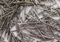Raytech - Steel Carrier, Steel Abrasive, Wet Polishing Tumbling Media - Rod Shape - Americas Industrial Supply