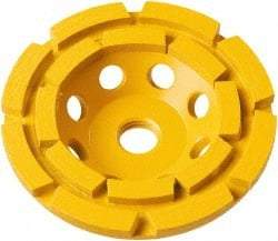DeWALT - 7" Diam x 1-1/2" Thick, Surface Grinding Wheel - Diamond, Medium Grade, 8,700 Max RPM - Americas Industrial Supply