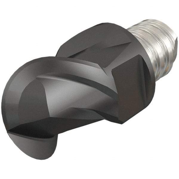 Iscar - MM EBA Grade IC08 Carbide Ball Nose Milling Tip Insert - Uncoated, 2 Flutes, 5/16" Cutting Diam, 0.2" Depth of Cut, 0.39" Extension, 5/32" Cnr Rad, 45° Helix - Americas Industrial Supply