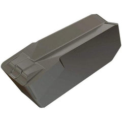 Iscar - 508GIMN Grade IC907, 5mm Cutting Width Carbide Grooving Insert - 2mm Max Depth of Cut, Neutral, 0.8mm Corner Radius, TiAlN Finish - Americas Industrial Supply