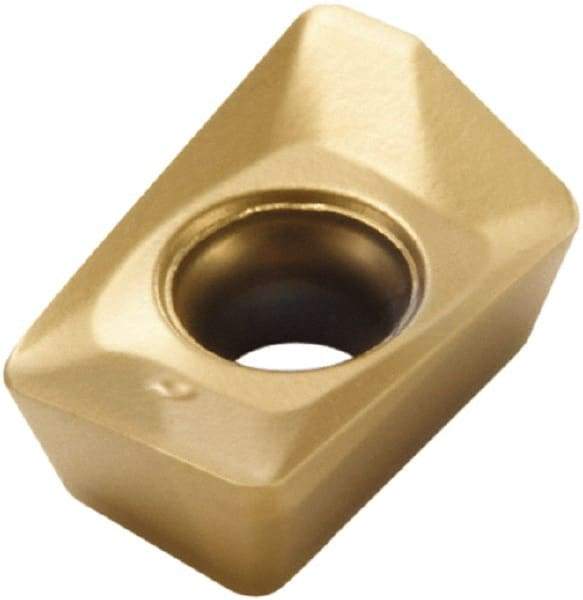 Seco - XOMX060216 M05 Grade MP3000 Carbide Milling Insert - TiAlN Finish, 0.096" Thick, 1/16" Corner Radius - Americas Industrial Supply