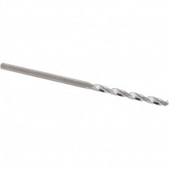 Guhring - 1.8mm 118° Solid Carbide Jobber Drill - Bright Finish, Right Hand Cut, Spiral Flute, Straight Shank, 46mm OAL, Faceted Point - Americas Industrial Supply