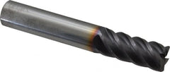 Niagara Cutter - 7/16", 5 Flute, Single End, Solid Carbide, 0.03" Corner Radius End Mill - 2-3/4" OAL, 45° Helix, Right Hand Flute, 1" LOC, Right Hand Cut - Americas Industrial Supply