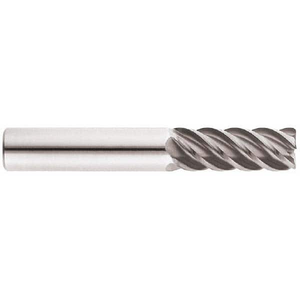 Niagara Cutter - 1" Diam 5 Flute Solid Carbide 0.015" Corner Radius End Mill - Americas Industrial Supply