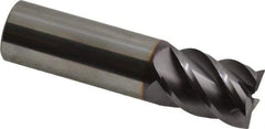 Niagara Cutter - 3/4", 5 Flute, Single End, Solid Carbide, 0.015" Corner Radius End Mill - 3" OAL, 45° Helix, Right Hand Flute, 1" LOC, Right Hand Cut - Americas Industrial Supply