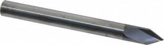 Niagara Cutter - 1/4" Diam 2 Flute Single End Solid Carbide Chamfer Mill - Americas Industrial Supply