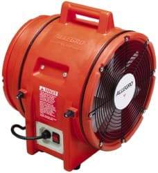 Allegro - Electric AC Axial Blower - 1 hp, 1,842 CFM, 220 Max Voltage Rating - Americas Industrial Supply