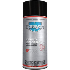 Krylon - 16.25 oz Aerosol White Spray Adhesive - High Tack, 170°F Heat Resistance, High Strength Bond, Flammable, Series SP9000 - Americas Industrial Supply