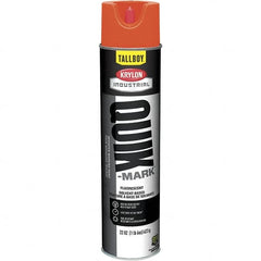 Krylon - 25 fl oz Marking Paint - 35 to 71 Sq Ft Coverage, Solvent-Based Formula - Americas Industrial Supply